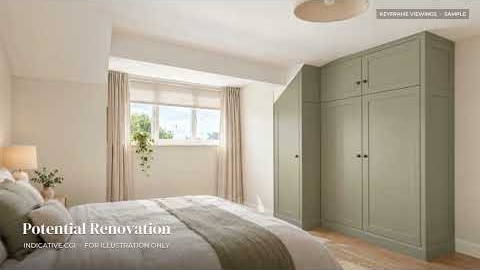 11 Clontarf Road — a bedroom reimagined with a potential renovation